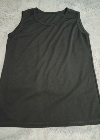 Kadın Pamuklu Beyaz Kolsuz Basic Atlet - Görsel 2