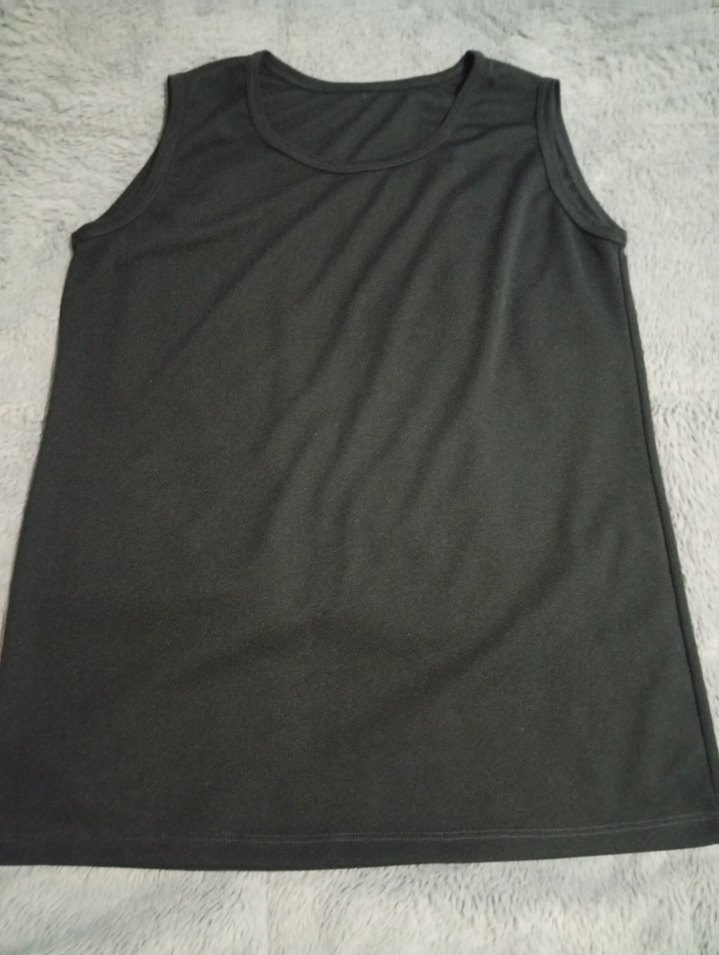 Kadın Pamuklu Beyaz Kolsuz Basic Atlet - Görsel 2