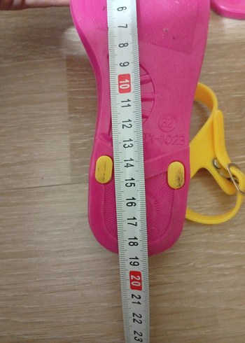 Kız Çocuk Renkli Desenli Terlik ve Sandalet - Görsel 7