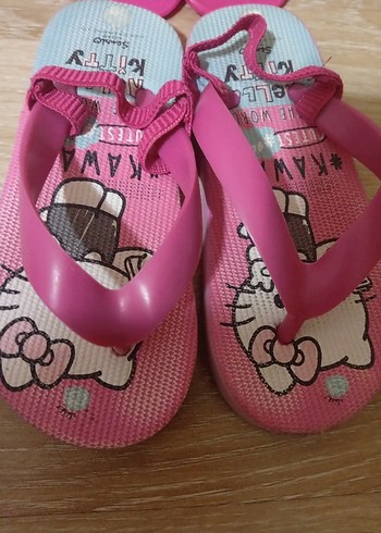 Kız Çocuk Renkli Desenli Terlik ve Sandalet - Görsel 2