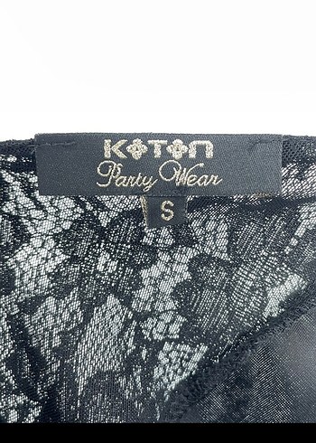 Siyah Pilili Midi Kadın Elbise - Görsel 5