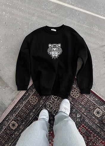 YENİ SEZON 2.5 İPLİK ŞARDONLU SWEATSHİRT