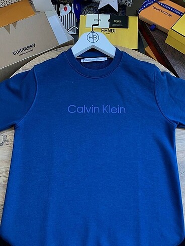 s Beden Calvin Klein Pamuk Sweetshirt