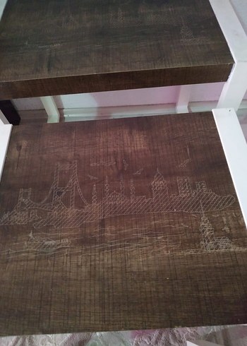 sehpa masası 3 adet - Görsel 6