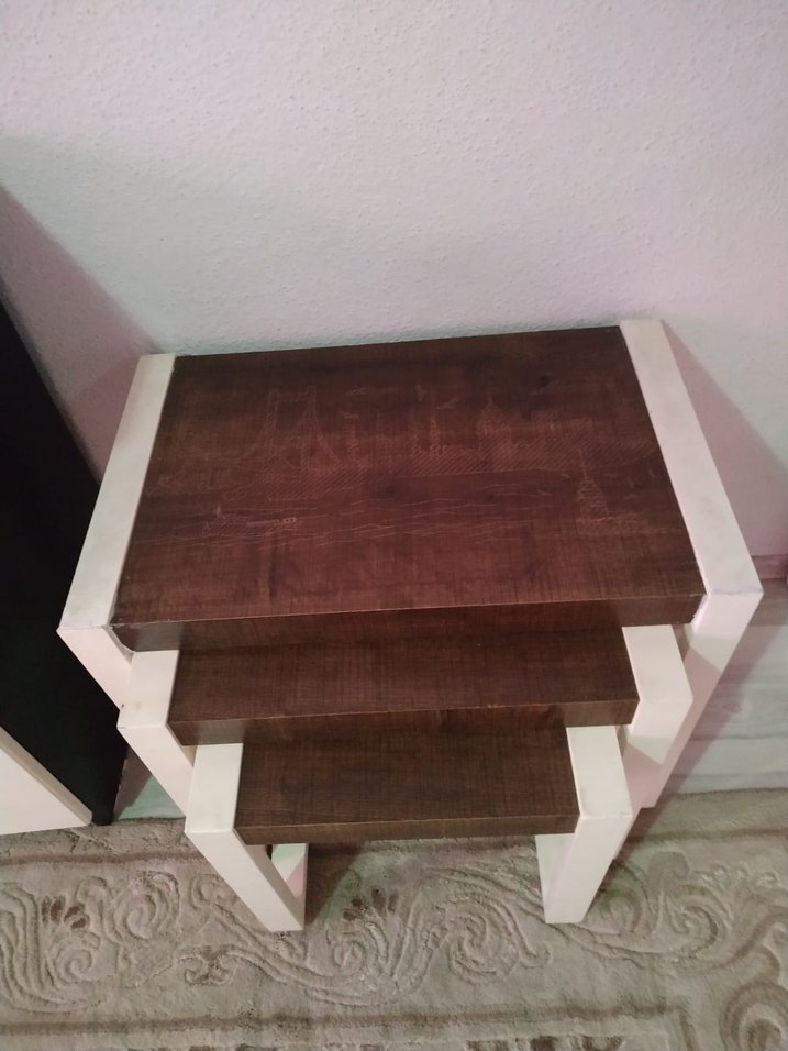 sehpa masası 3 adet - Görsel 3