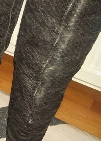 Deri siyah çizme 39 no - Görsel 2