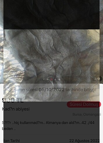 Kadın abiye  - Görsel 10