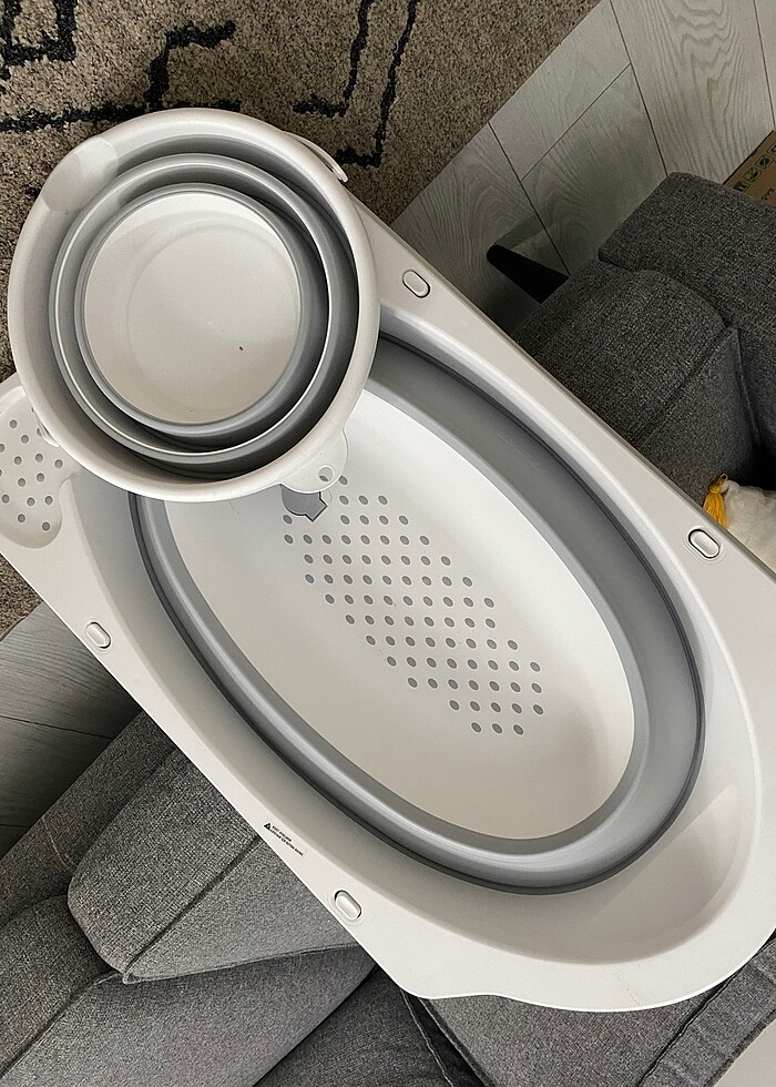 Katlanabilir küvet ve kova - Görsel 5