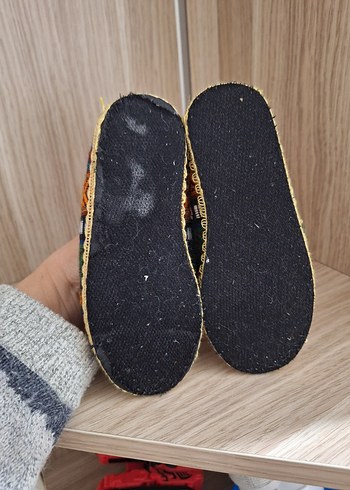 Renkli Boncuklu Kadın Espadril Dolgu Topuk - Görsel 4