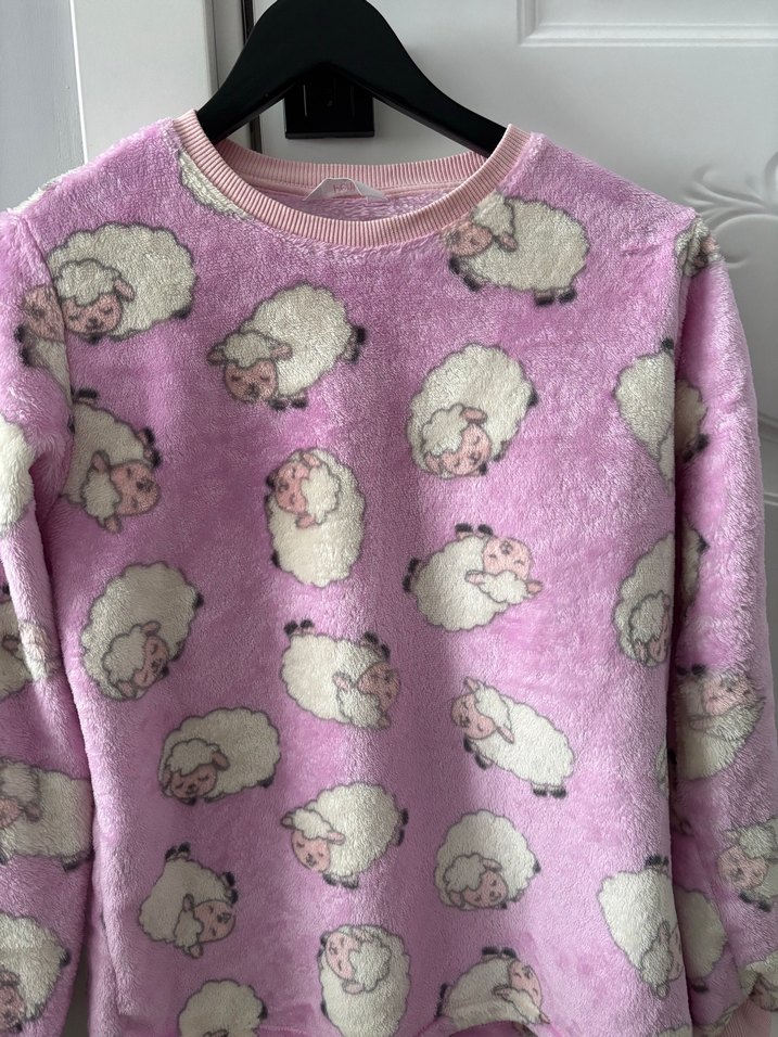 KADIN PELUŞ PİJAMA ÜSTÜ - Görsel 2