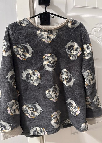 KADIN PELUŞ PİJAMA ÜSTÜ - Görsel 3