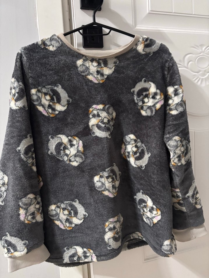 KADIN PELUŞ PİJAMA ÜSTÜ - Görsel 3