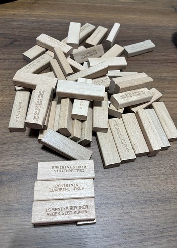 Eşek Şakaları Ahşap Denge Oyunu 54 Parça - Görsel 3