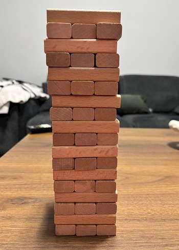 Eşek Şakaları Ahşap Denge Oyunu 54 Parça - Görsel 2