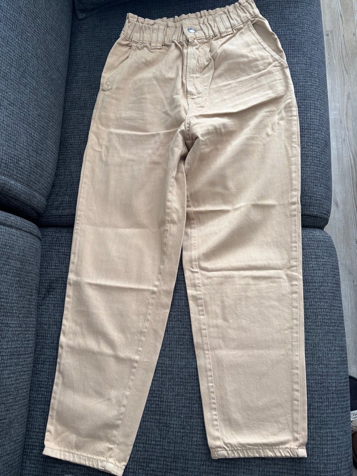 STRADIVARİUS BELİ LASTİKLİ PANTOLON - Görsel 3