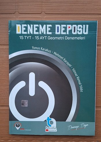 15 TYT-15 AYT Geometri Denemeleri Kitabı