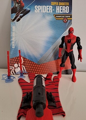 SÜPER KAHRAMAN SPIDERMAN SETİ