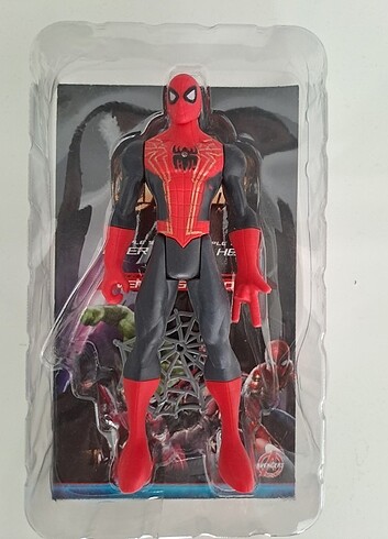  Beden Renk SUPER KAHRAMAN EFSANEVİ 17 CM SPIDERMAN KAHRAMANI