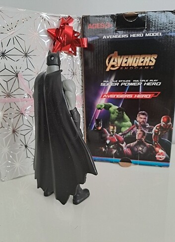Beden Renk BATMAN ve IRON MAN IŞIKLI (17 cm ) BAYRAM HEDİYESİ