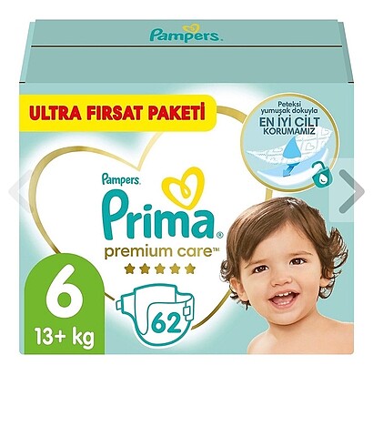 Prima premium care 6 beden ( 62 adet)