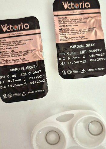 Victoria Maroun Gray Mavi-Gri Renk yıllık - Görsel 5