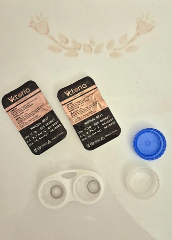 Victoria Maroun Gray Mavi-Gri Renk yıllık - Görsel 3