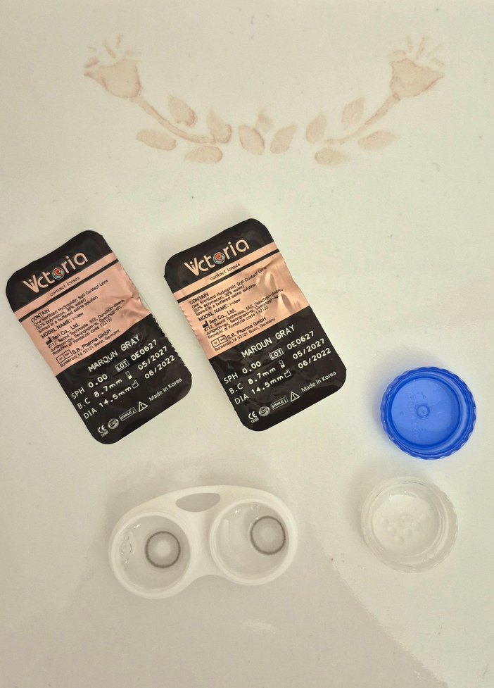 Victoria Maroun Gray Mavi-Gri Renk yıllık - Görsel 3