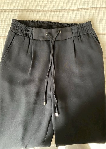 34 Beden Siyah Kumaş Pantolon