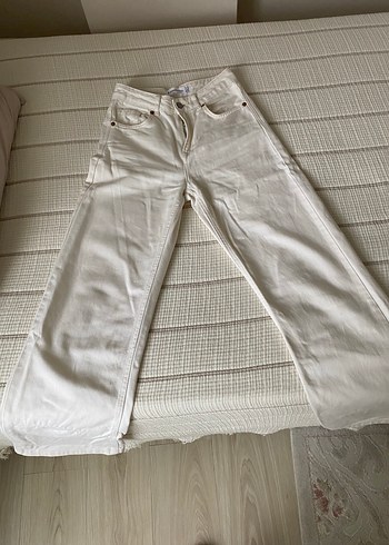 Beyaz Jean Pantolon
