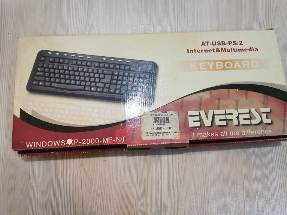 Kablolu Siyah Standart Klavye - Görsel 2