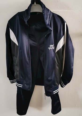 Erkek çocuk Siyah Street Wear Eşofman takımı