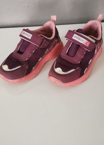 Diğer Mor Kız Çocuk Spor Ayakkabı Velcro