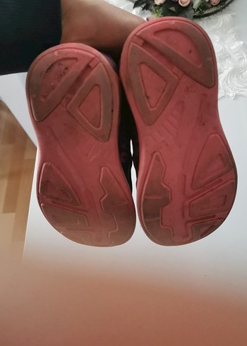 29 Beden mor Renk Mor Kız Çocuk Spor Ayakkabı Velcro