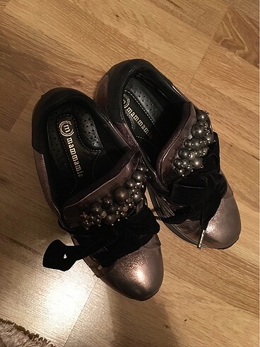 Mammamia Dolgu topuk klasik şık Ayakkabı