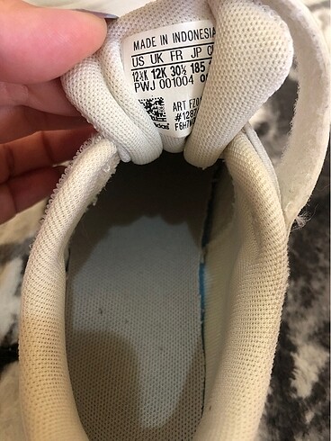 diğer Beden beyaz Renk Adidas çocuk spor ayakkabısı