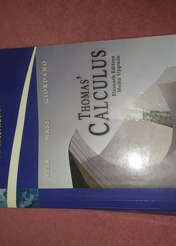Thomas' Calculus 11. Baskı Kitap yabancı dil hazırlık üniversite