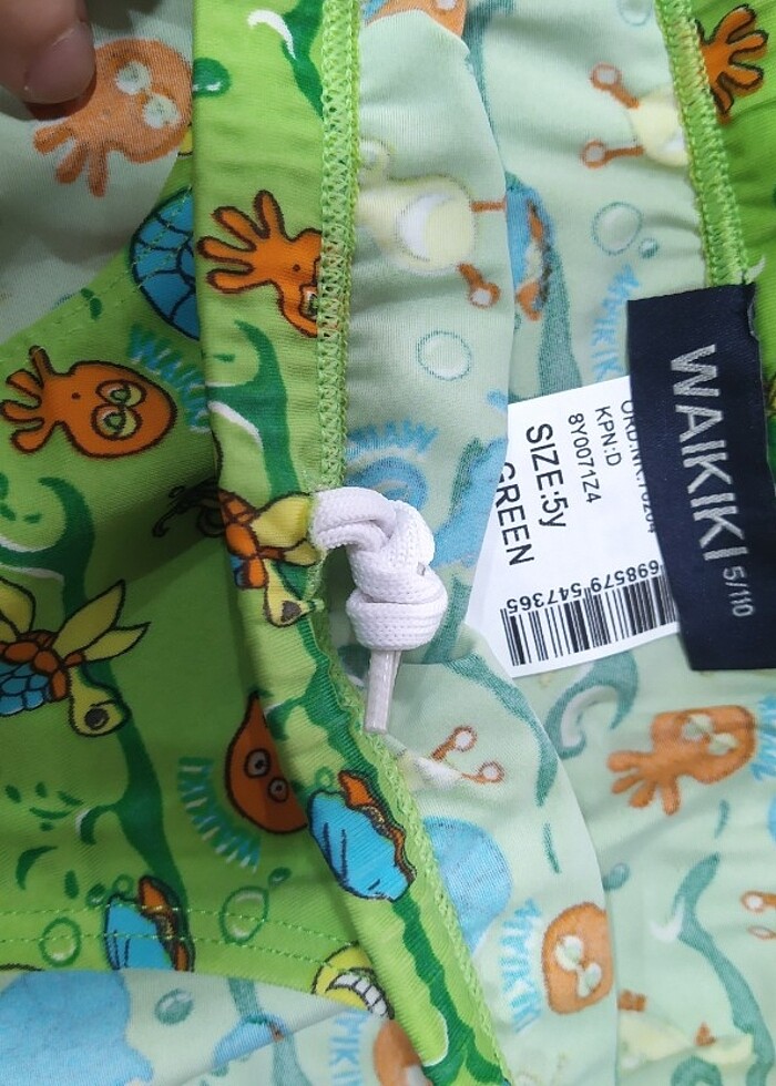 3 yaş 4 yaş 5 yaş çocuk slip külot mayo - Görsel 2