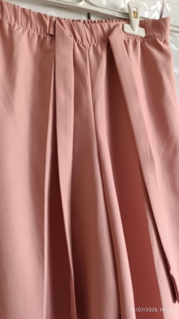 Kadın bol paça Pantolon - Görsel 4