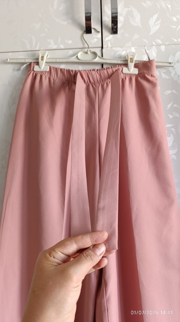 Kadın bol paça Pantolon - Görsel 5