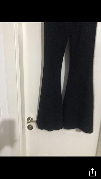 s Beden siyah Renk Zara İspanya paça pantolon