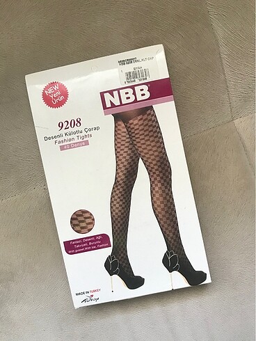 NBB desenli külotlu çorap