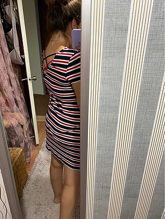 m Beden çeşitli Renk Denizci renklerde günlük elbise
