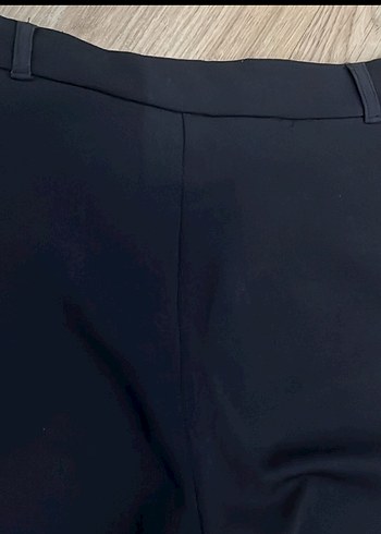 xs Beden Siyah Geniş Paça Pantolon bershka