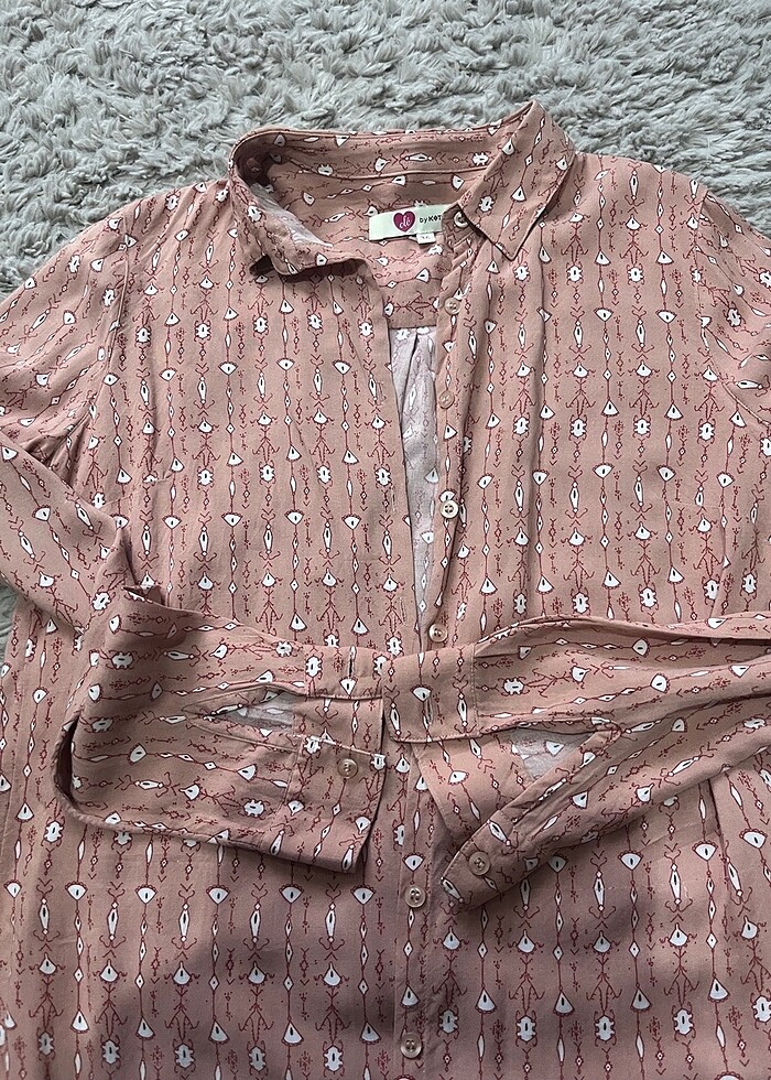 Desenli gömlek - Görsel 3