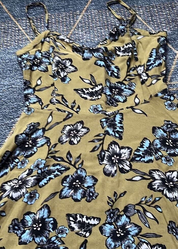 Koton yeşil elbise - Görsel 3