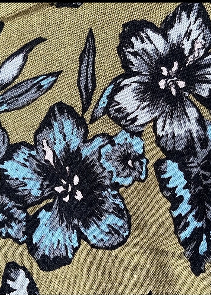 Koton yeşil elbise - Görsel 4