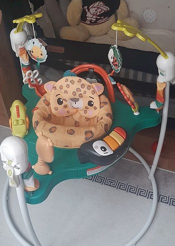 Renkli Kamuflaj Desenli Bebek Yürüteci - Görsel 2