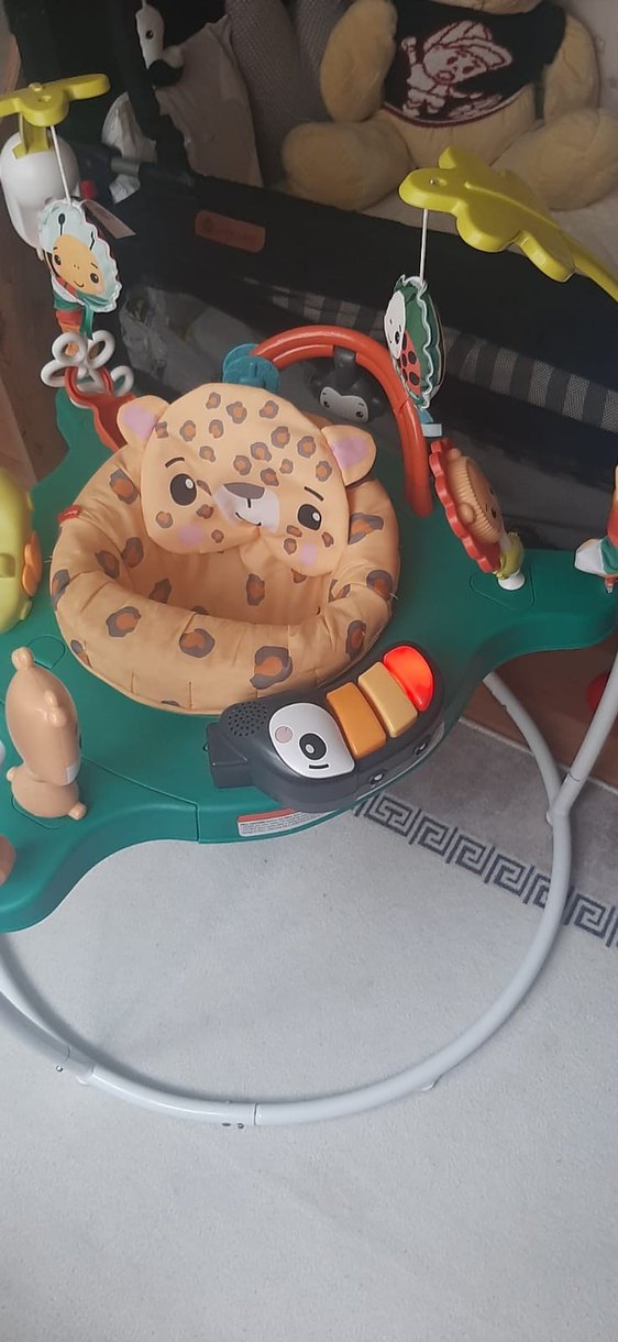 Renkli Kamuflaj Desenli Bebek Yürüteci - Görsel 3