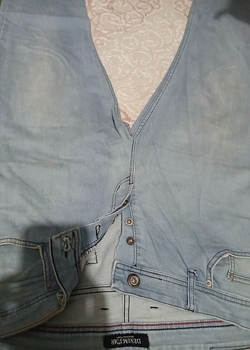 Erkek Çok Renkli Kemerli Denim Pantolon - Görsel 8