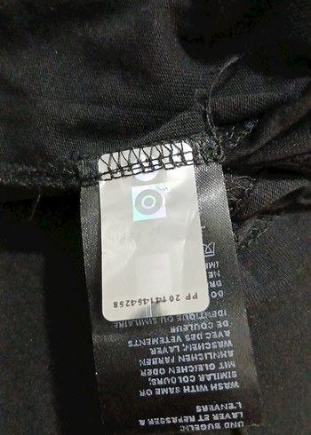 Erkek Siyah Biker Baskılı Kısa Kollu Tişört - Görsel 5